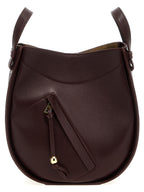 Bordeaux Calfskin Crossbody Bag