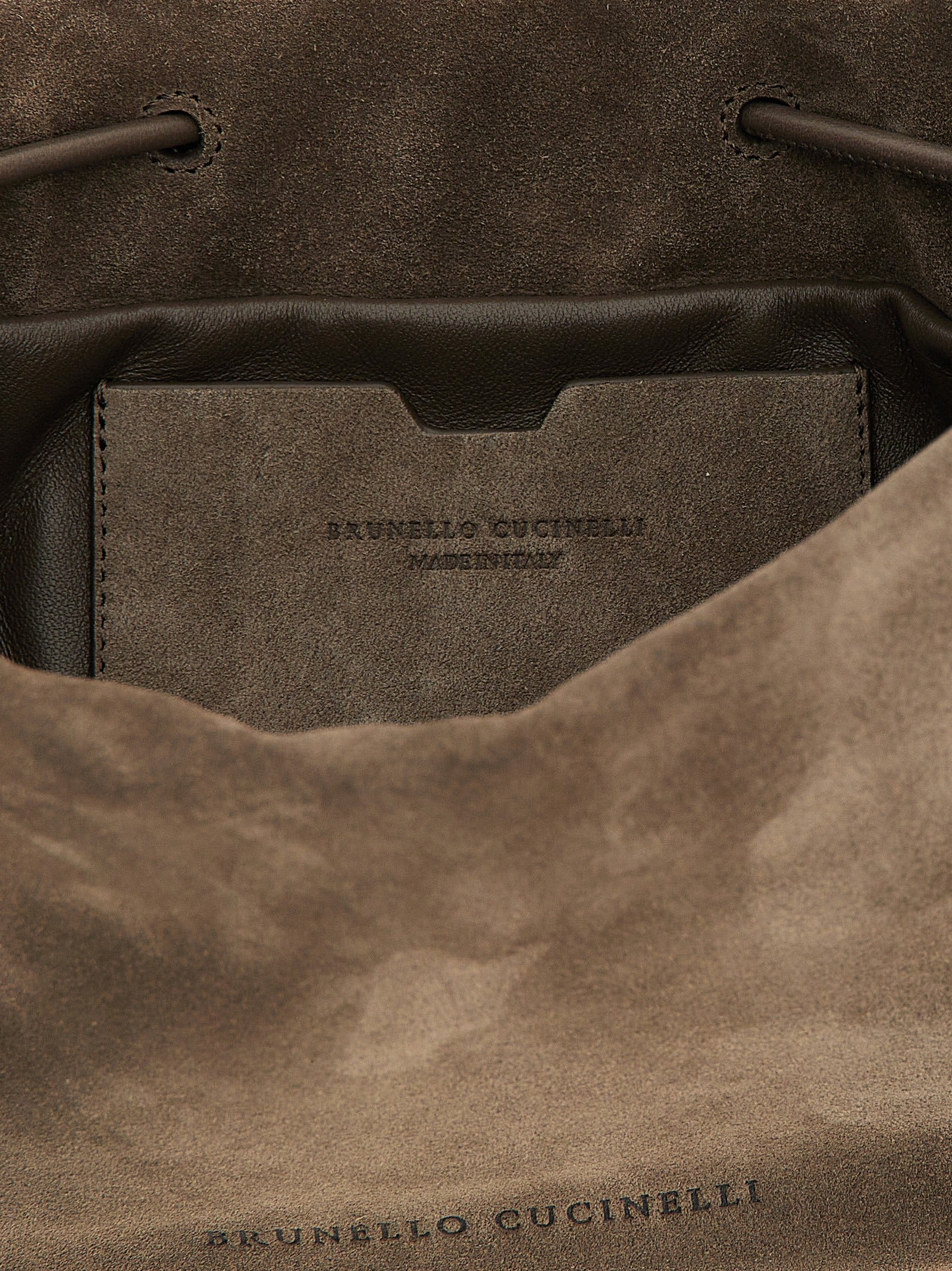 Brown Calfskin Crossbody Bag