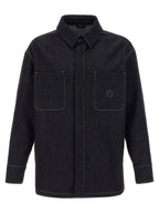 Blue Cotton Denim Jacket