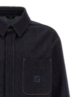 Blue Cotton Denim Jacket