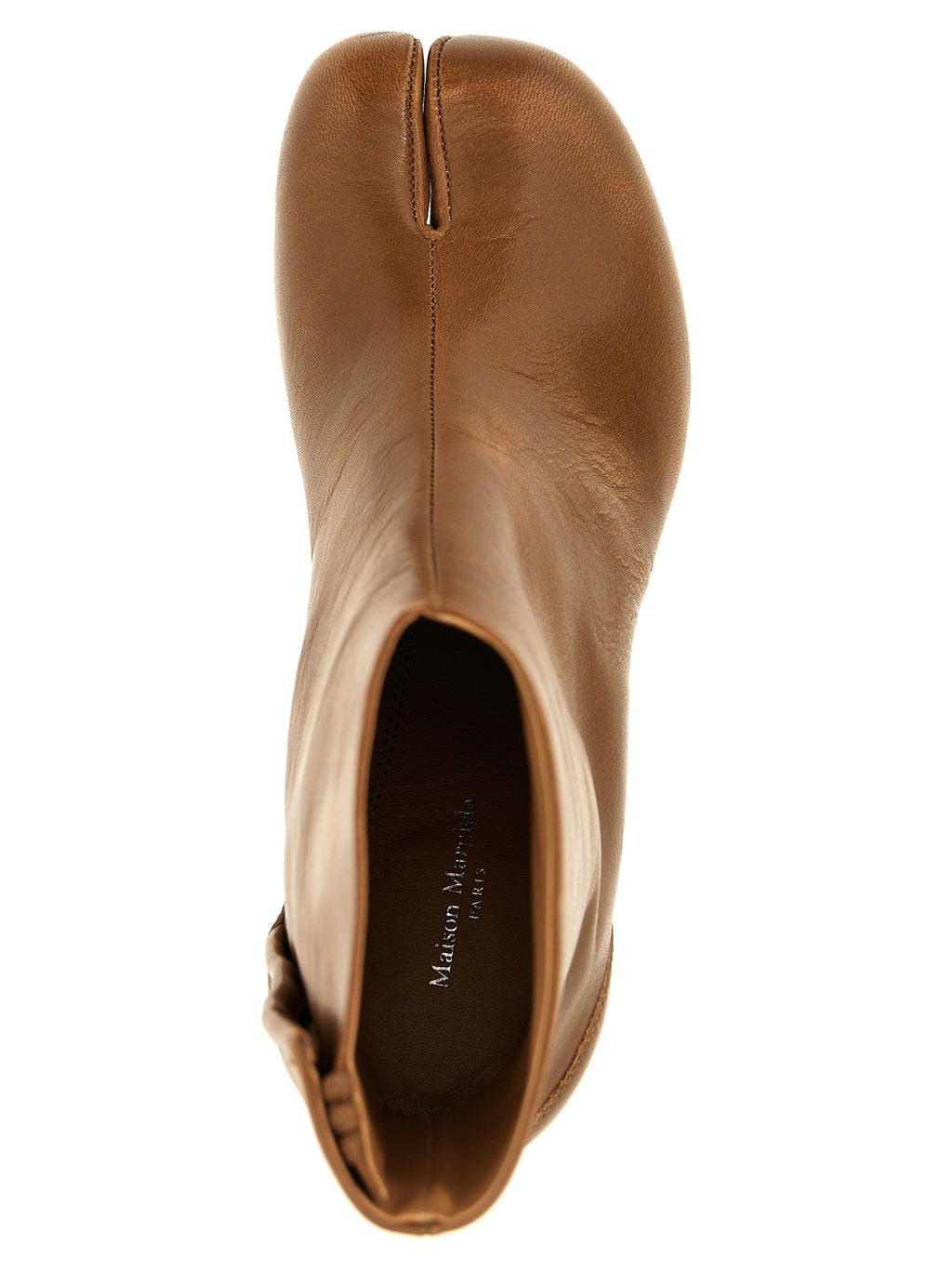 Brown Calfskin Ankle Boots