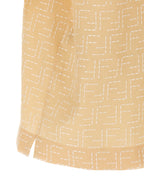 Beige Linen Blouse