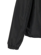 Black Polyester Shell Jacket