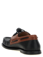 Multicolor Calfskin Slip-On Loafers