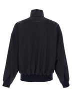 Blue Virgin Wool Full-Length Jacket