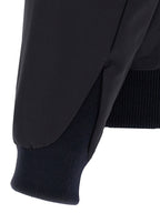 Blue Virgin Wool Full-Length Jacket