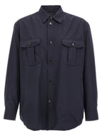 Blue Silk Jacket