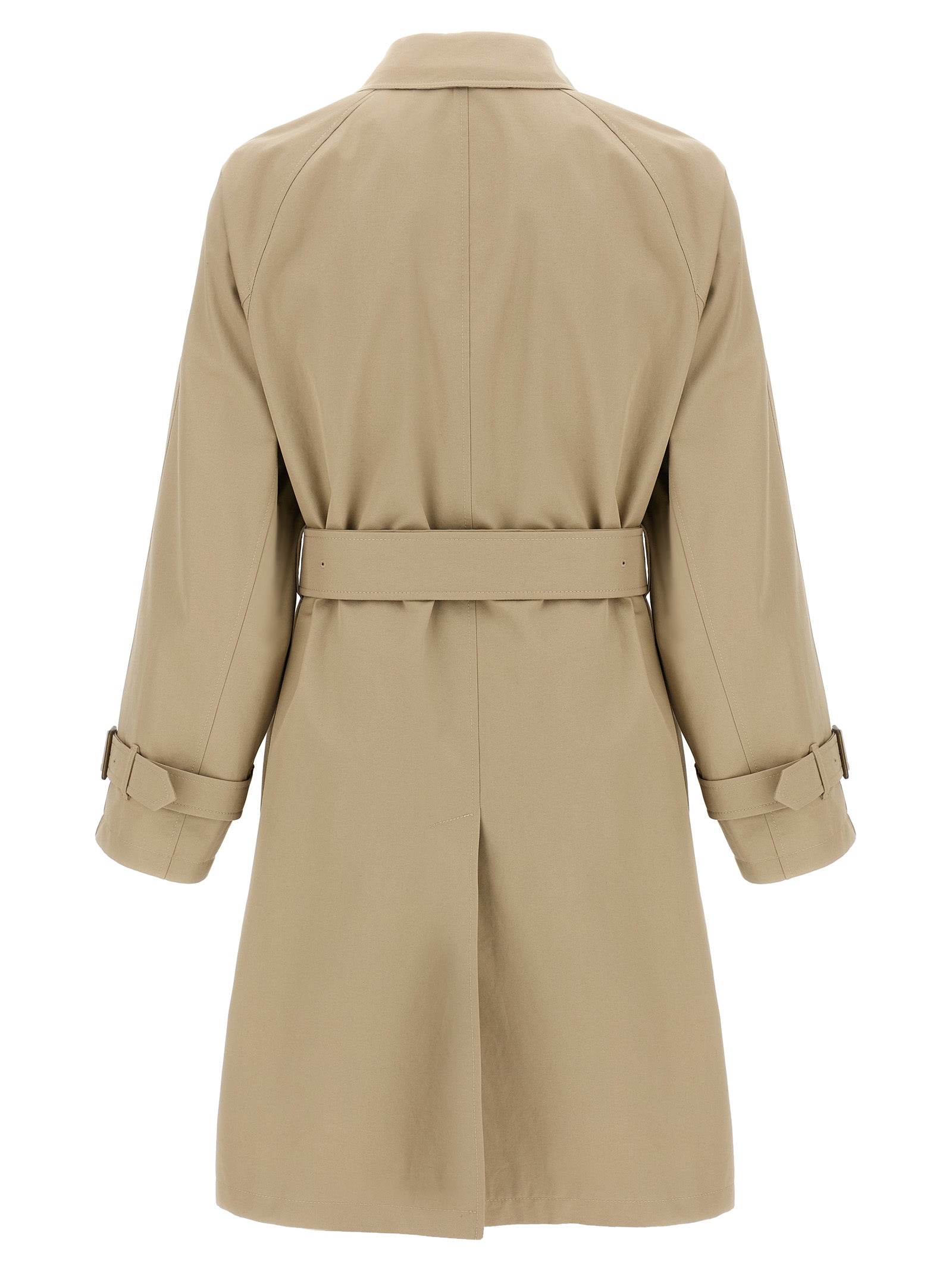 Beige Cotton Coat