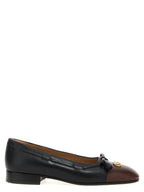 Multicolor Calfskin Ballet Flats