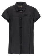 Black Silk Blouse