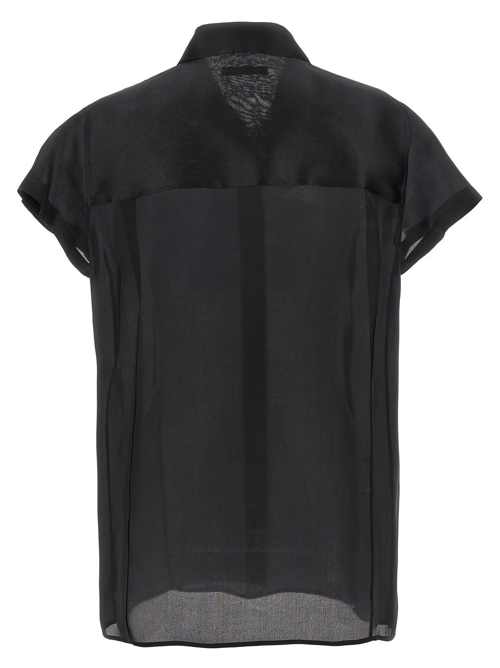 Black Silk Blouse