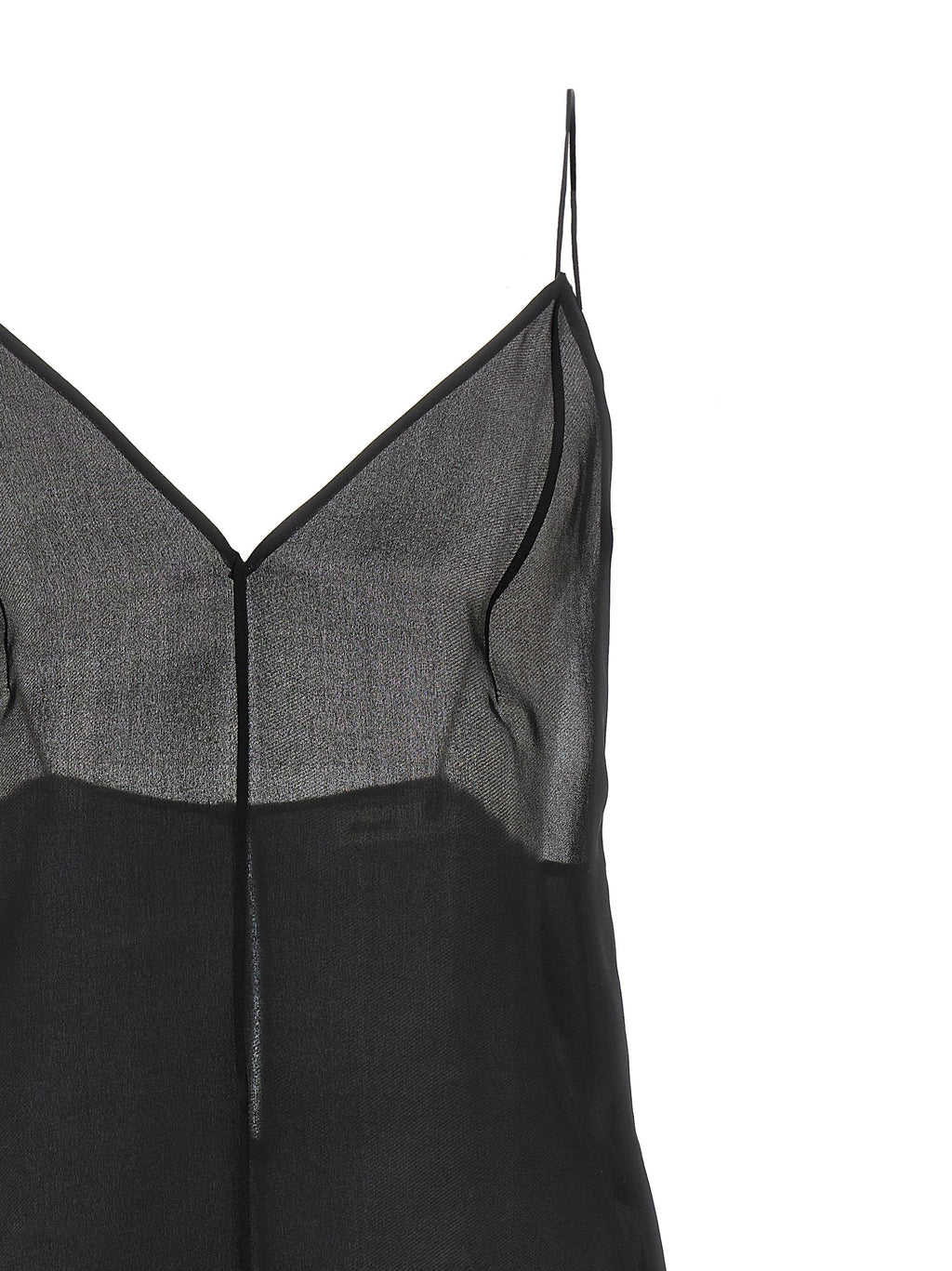 Black Silk Tank Tops