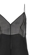 Black Silk Tank Tops