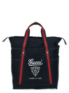 Blue Cotton Tote Bag