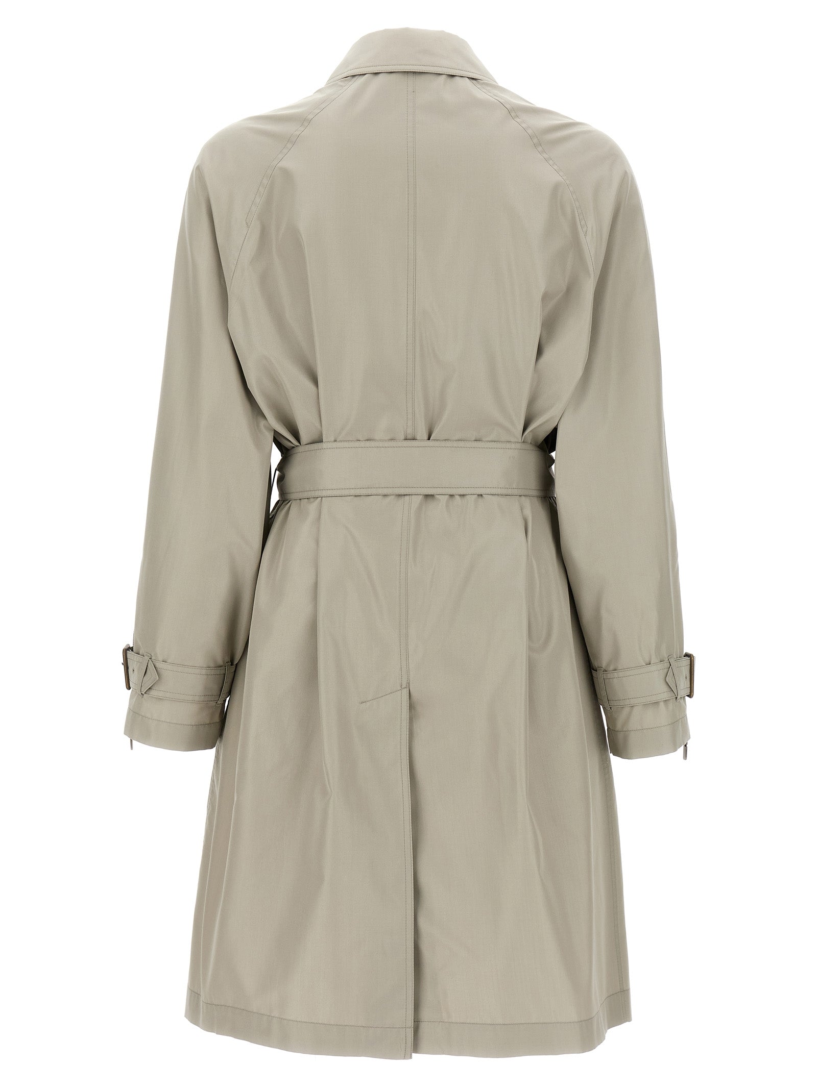 Gray Satin Coat