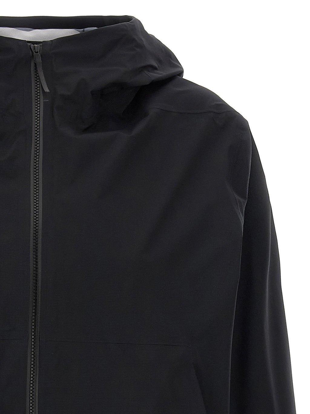Black Nylon Shell Jacket