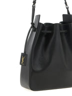 Bicolor Calfskin Crossbody Bag