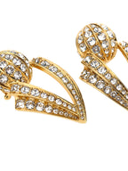 Gold Brass Earrings