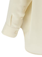 White Silk Blouse