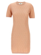 Multicolor Cotton Short Dress