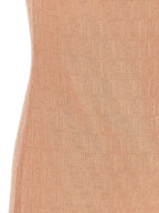 Multicolor Cotton Short Dress