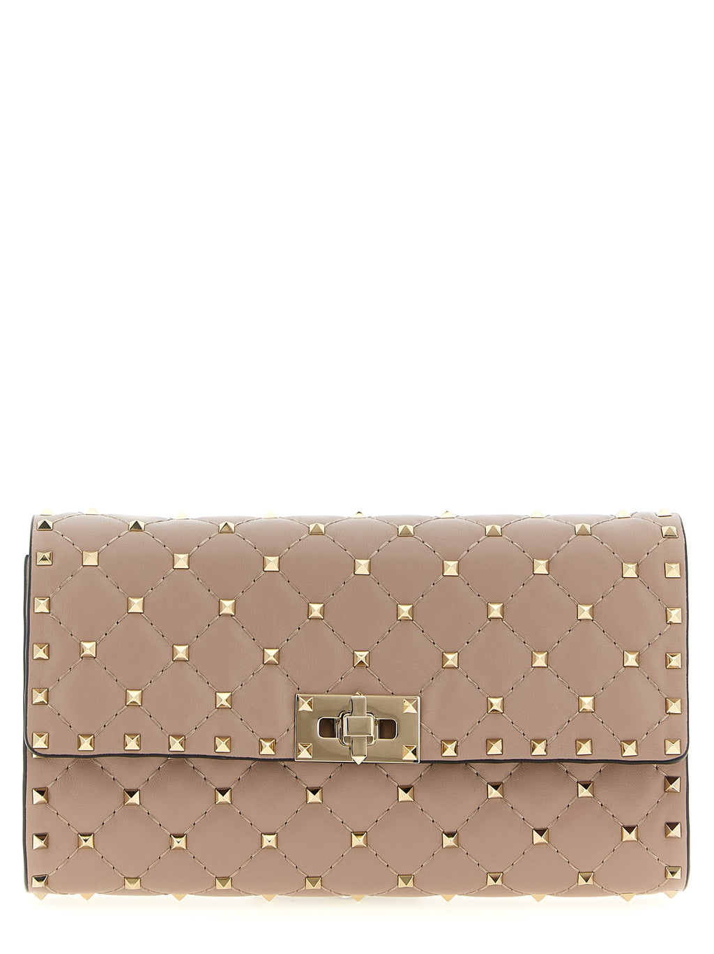 Multicolor Lamb Leather Shoulder Bag