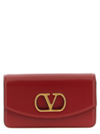 Multicolor Calfskin Clutch Bag