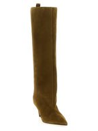 Bicolor Goatskin Over The Knee