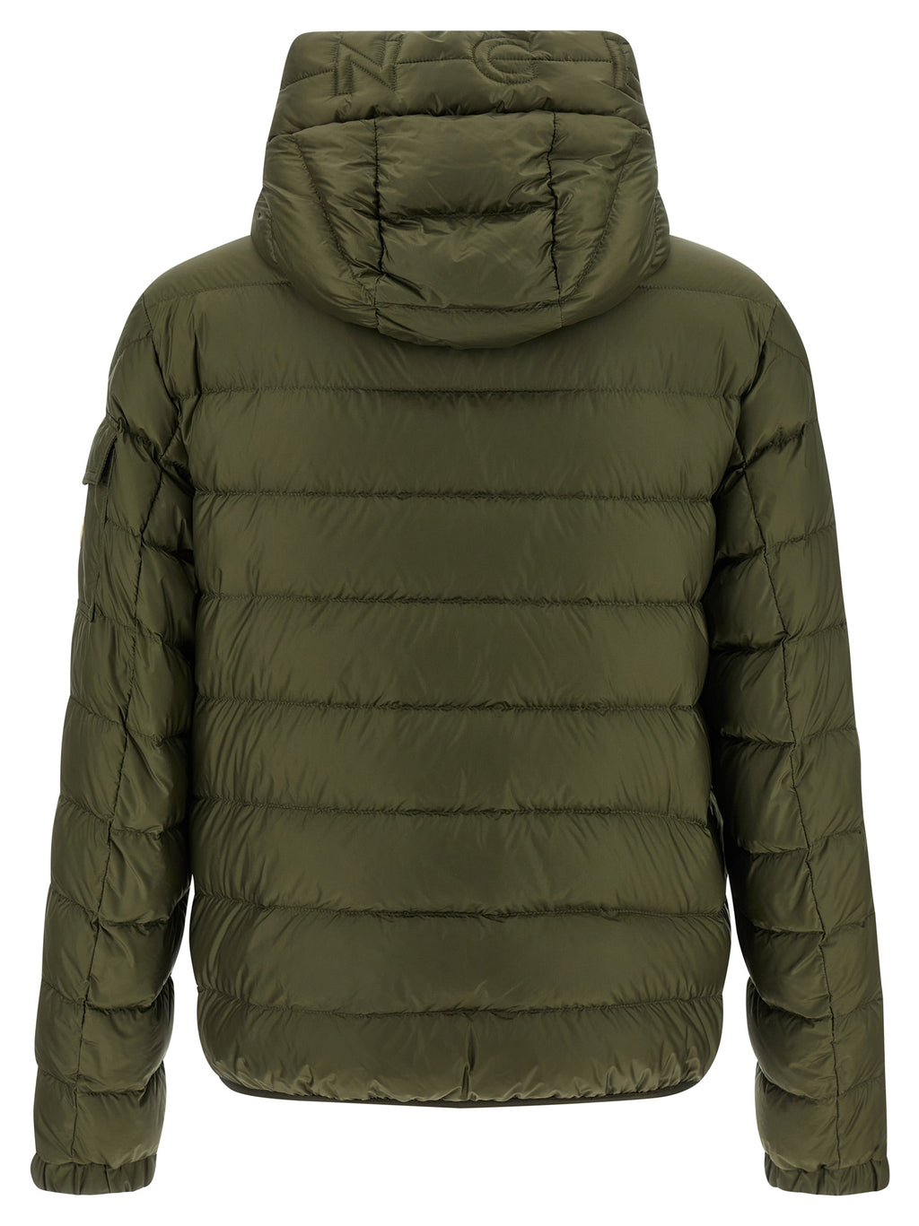 Bicolor Polyamide Full-Length Jacket