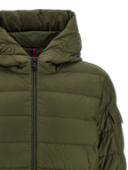 Bicolor Polyamide Full-Length Jacket