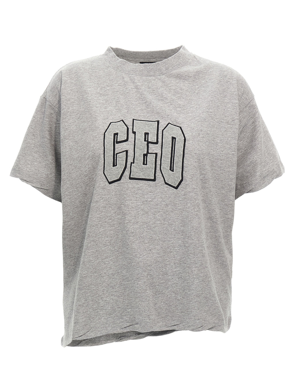 Gray Cotton T-Shirt