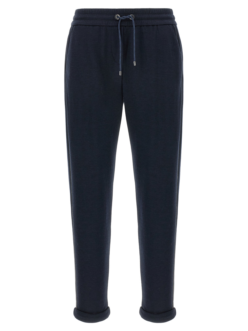 Blue Cotton Joggers (Workout Pants)