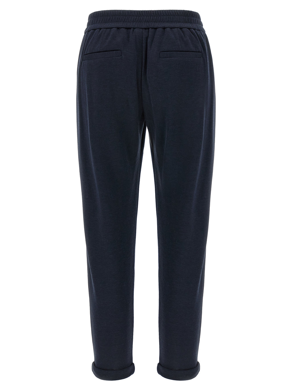 Blue Cotton Joggers (Workout Pants)
