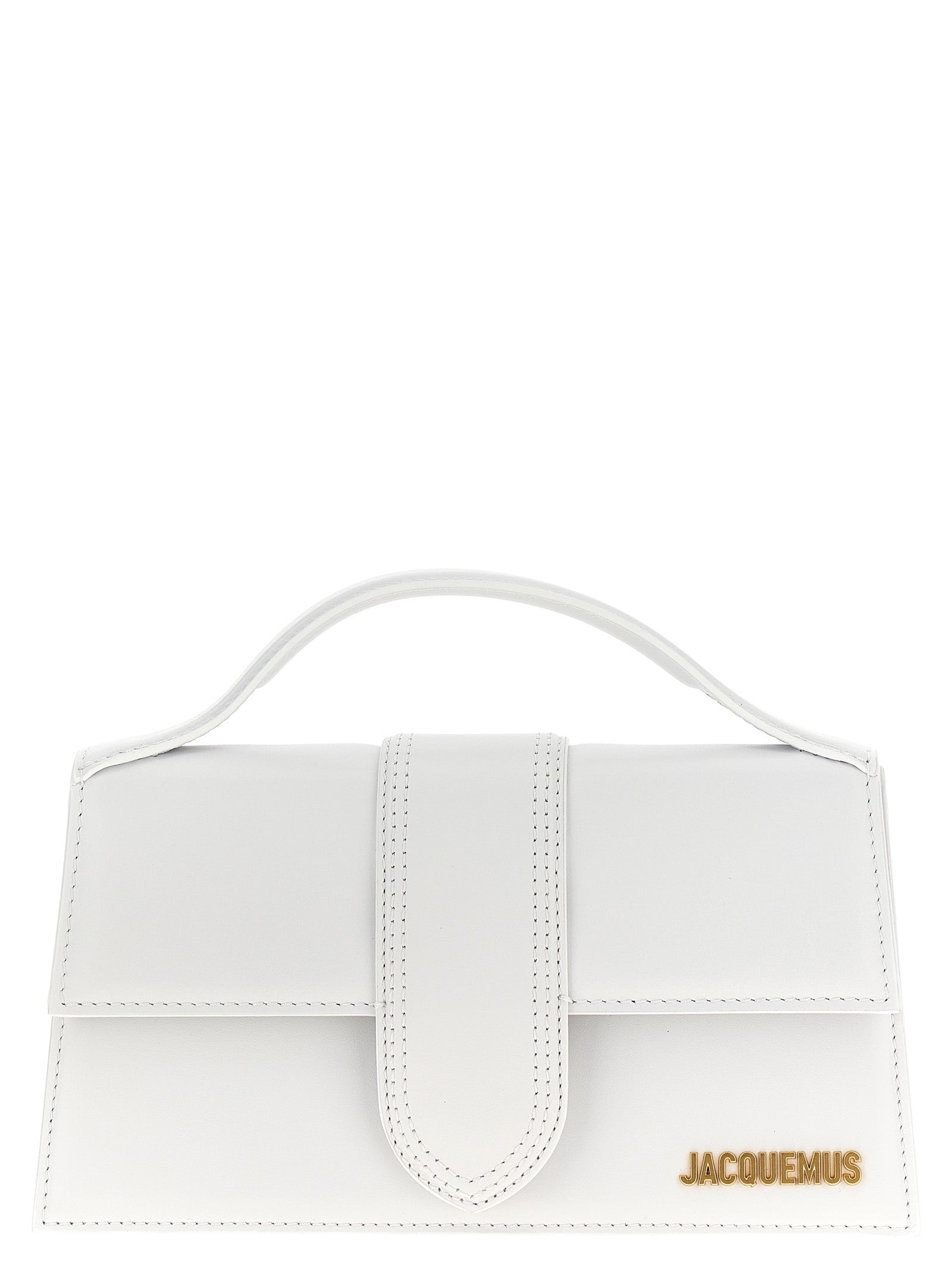White Cowhide Handbag