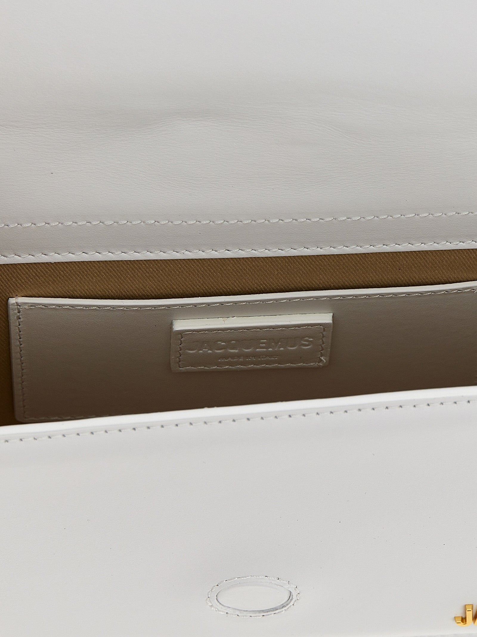 White Cowhide Handbag
