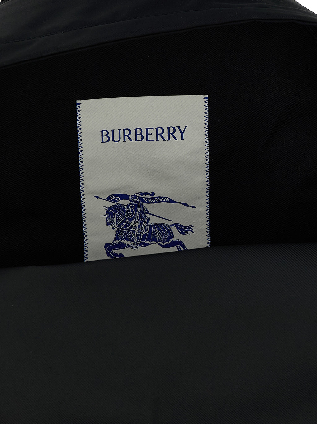 Black Polyester Backpack
