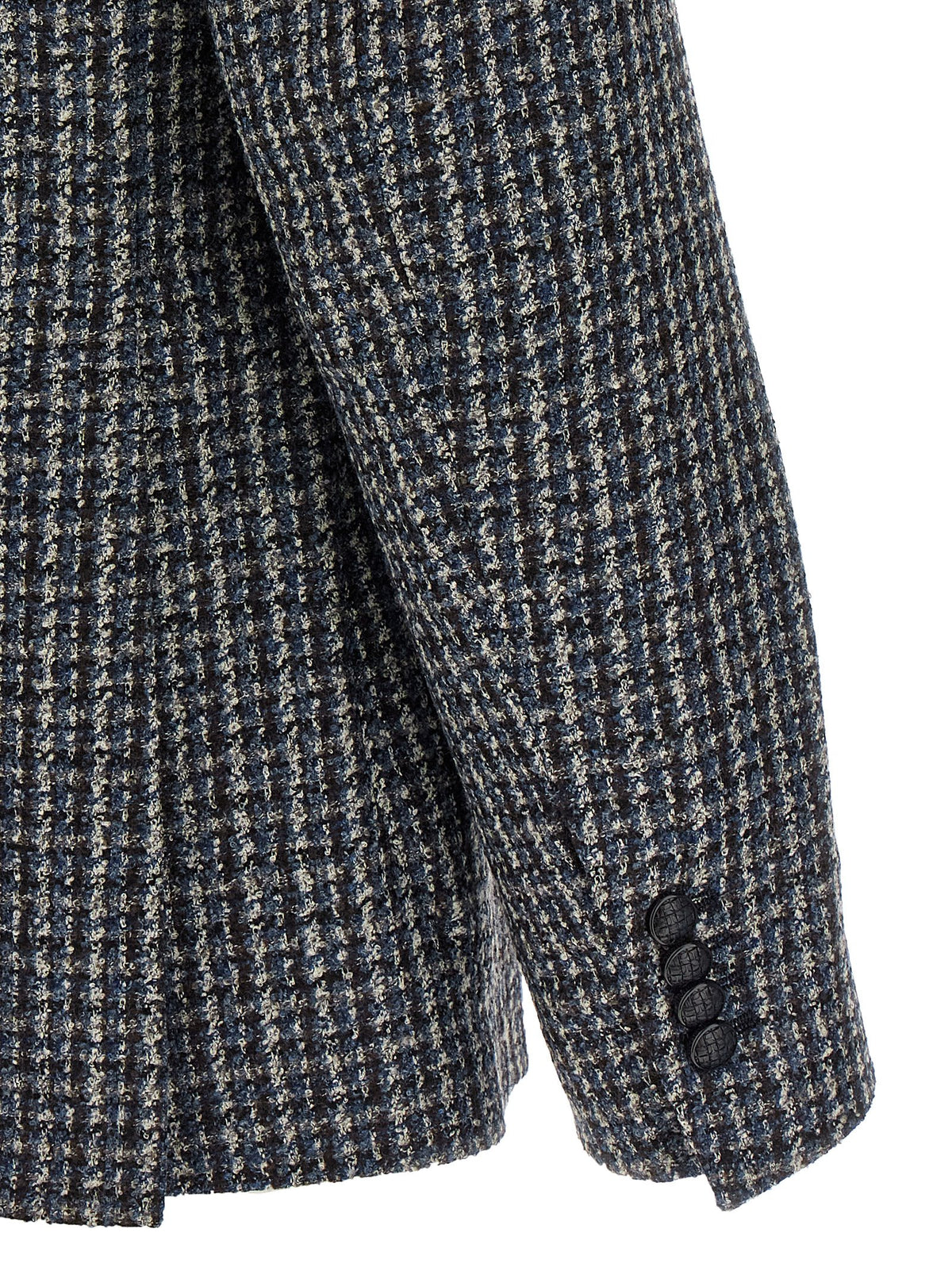 Multicolor Virgin Wool Blazer