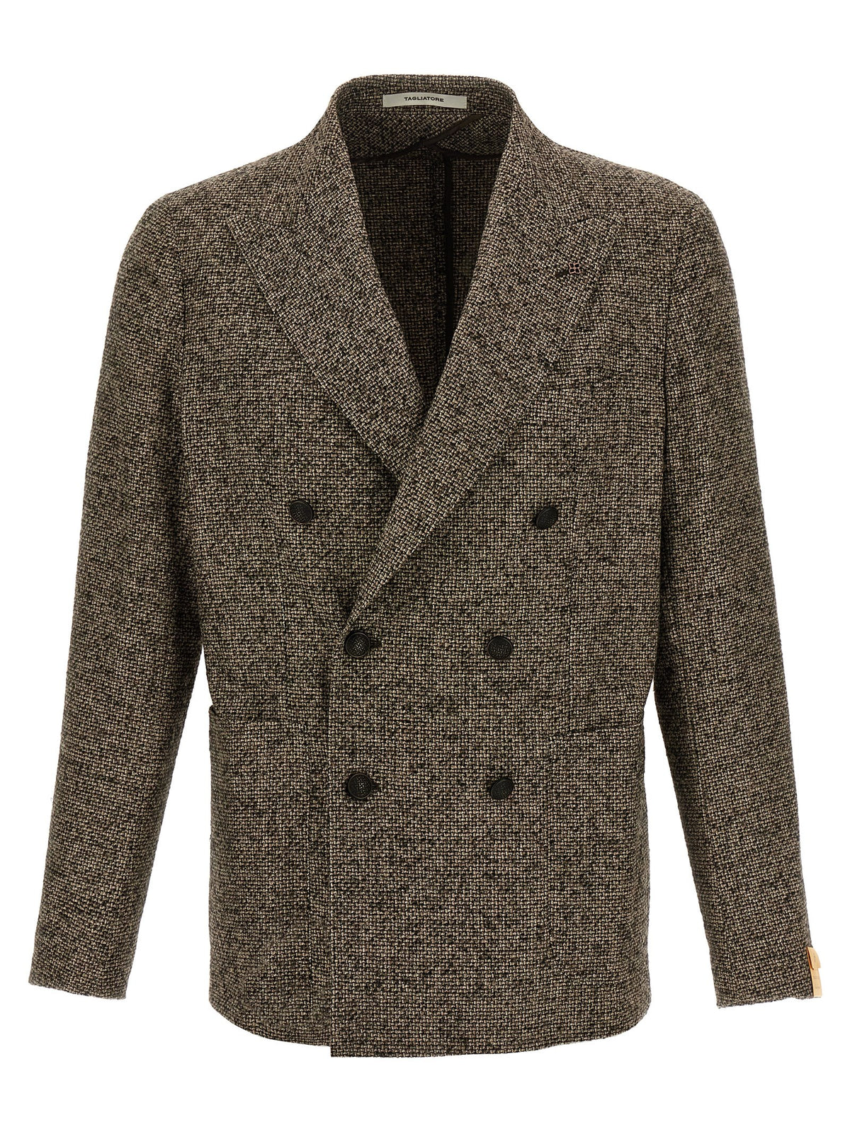 Brown Virgin Wool Blazer