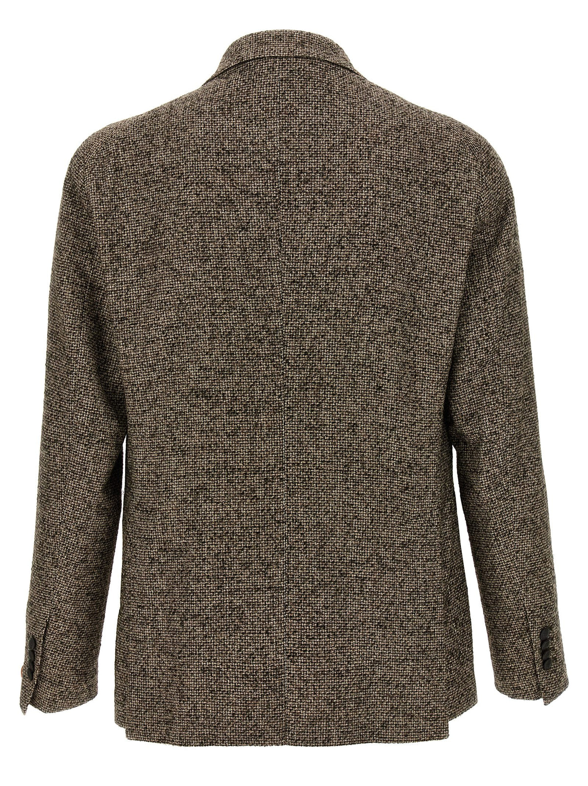 Brown Virgin Wool Blazer
