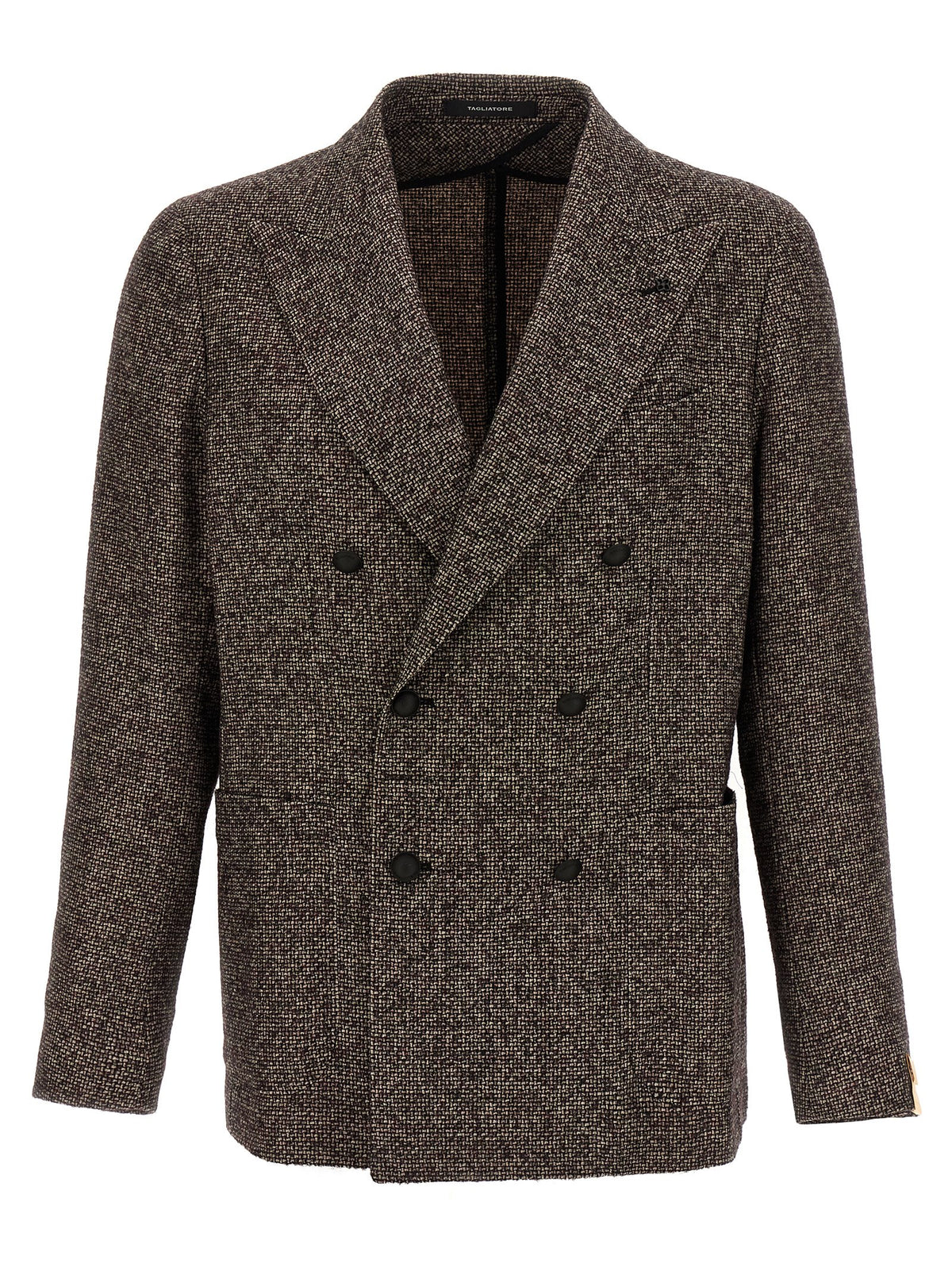 Brown Virgin Wool Blazer