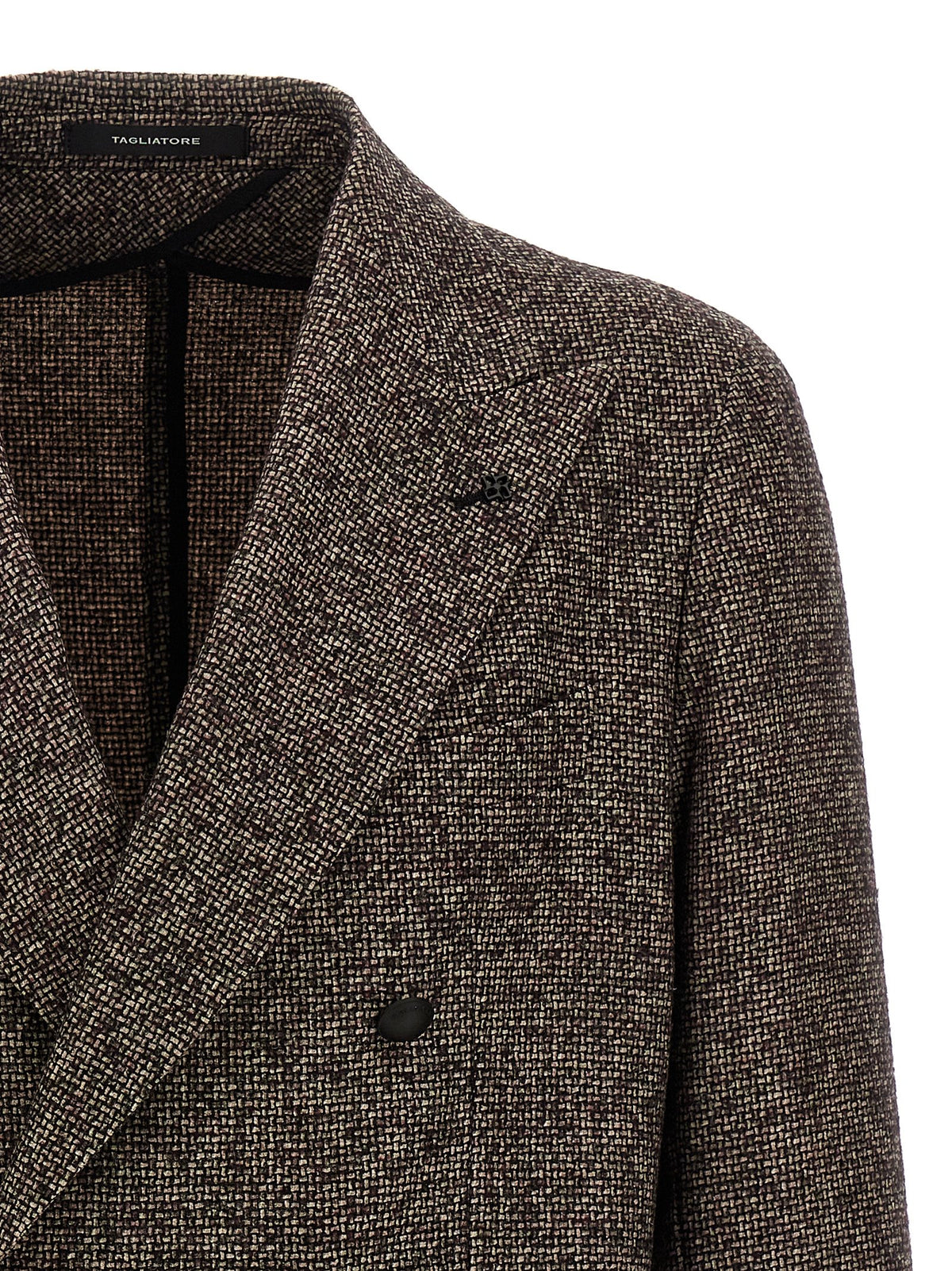 Brown Virgin Wool Blazer