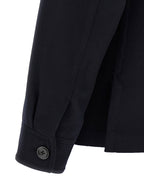 Blue Wool Blouse