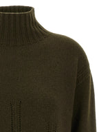 Bicolor Cashmere Cardigan