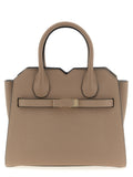 Beige Calfskin Handbag