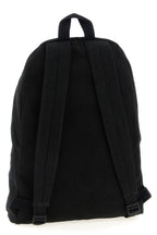 Black Cotton Backpack