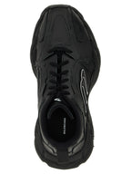 Black Calfskin Athletic Sneakers