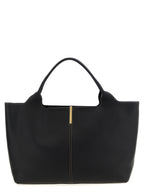 Black Calfskin Tote Bag