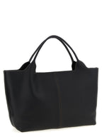 Black Calfskin Tote Bag