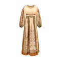 Multicolor Cotton Casual Dress