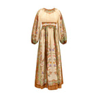 Multicolor Cotton Casual Dress